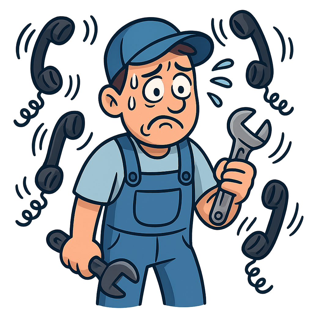 Sad Plumber - Lost Revenue